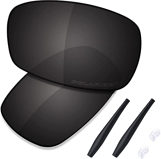 Saucer Premium Replacement Lenses & Rubber Kits for Oakley Crosshair 2.0 OO4044 Sunglass