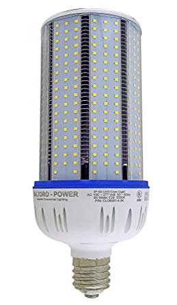 80 Watt LED Corn Bulb, Large Area - E39 10,000 Lm, 300W Equivalent - Replaces 400w ~ 600w MH, HID CFL HPS Warehouse HighBay Barn Porch Backyard Hospitals Parking Garages by Baltoro-LLC