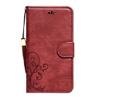 iPhone 6 Case iPhone 6 Wallet Case iPhone 6 Case Leather ACO-UINT Premium Vintage Emboss Flower Flip Wallet Leather Magnetic Closure Cover Skin Case for iPhone 6 47 Inch with Card Slots Cash Compartment and Detachable Wrist Strap Two Stylus Pens2 Screen ProtectorMicrofiber Cleaning Cloth Included Strap Case - wine red