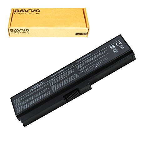 Bavvo New Laptop Replacement Battery for TOSHIBA PA3817U-1BRS,6 cells