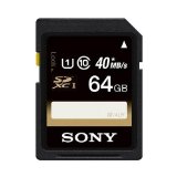 Sony 64GB SDXC Class 10 UHS-1 R40 Memory Card SF64UYTQMN OLD MODEL