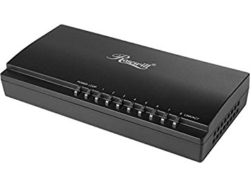 Rosewill RC-410LXv2 , 10/100/1000Mbps 8-Port Gigabit Desktop Switch