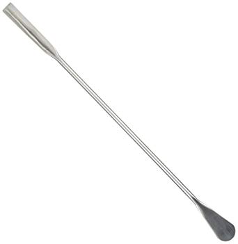 Heathrow Scientific HD15909 Spatula with Flat End and Spoon End, 9" Overall Length