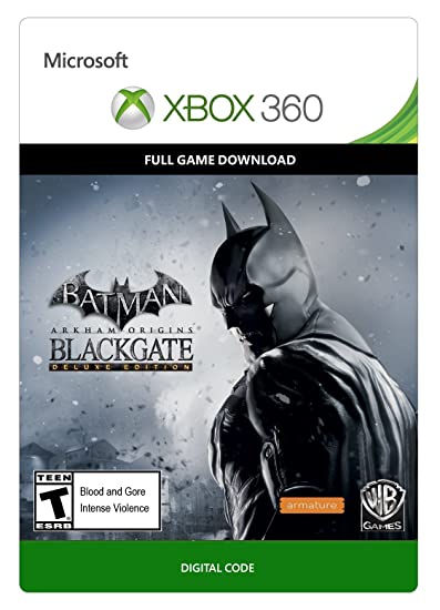 Batman: Arkham Origins Blackgate - Deluxe - Xbox 360 Digital Code