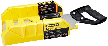 Stanley 19-800 Saw Storage Mitre Box with 12-Inch Backsaw