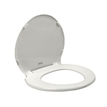 American Standard 5330.010.020 Champion Slow Close Round Front Toilet Seat with Cover, White