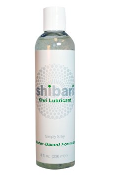 Shibari Kiwi, Water-based Lubricant Infused with Natural Kiwi Extract, 8 ounces