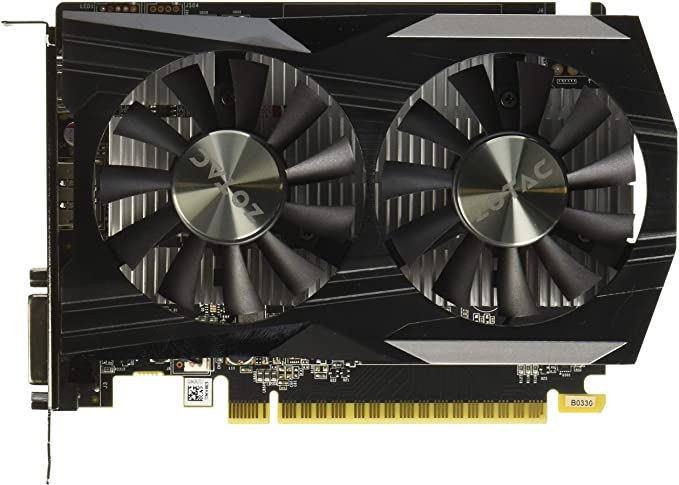 ZOTAC GeForce GTX 1050 Ti OC Edition 4GB GDDR5 Super Compact Gaming Graphics Card (ZT-P10510B-10L)