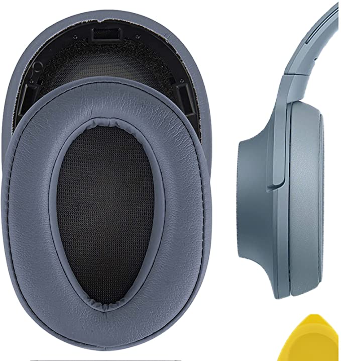 Geekria Earpad for Sony MDR-100ABN WH-H900N Headphone Ear Pad/Earpads/Ear Cushion/Ear Cups/Ear Cover/Earpads Repair Parts (Blue Moon)