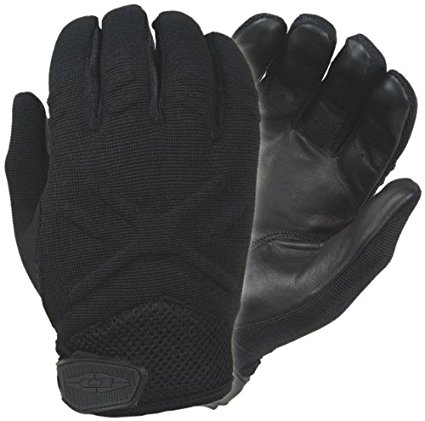 Damascus MX30 Interceptor X Unlined Gloves with Leather Palms, Black, X-Large