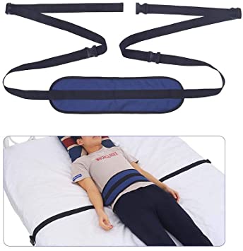 Beds Bed Restraint Straps Chest Medical Restraints Elderly Cares Safety System Guard Soft Personal Roll Belt Control Limb
