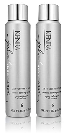 Kenra Platinum Dry Texture Spray #6, 55% VOC, 5.3-Ounce (2-Pack)