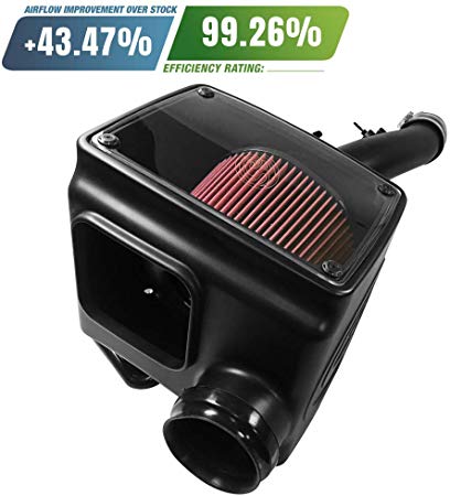 S&B Filters 75-5115 Cold Air Intake For 2010-2019 Toyota 4Runner / FJ Cruiser (Oiled Cleanable, 8-ply Cotton Filter)