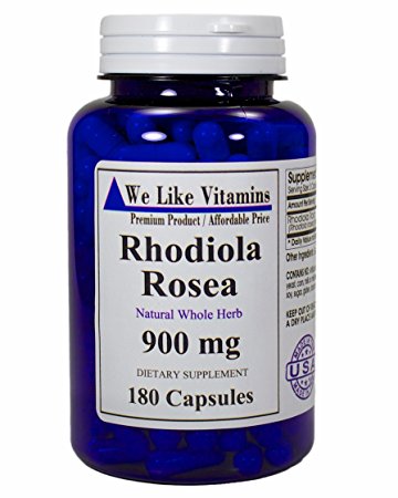 Rhodiola Rosea 900mg - 180 Capsules Max Strength Best Value Rhodiola Supplement …