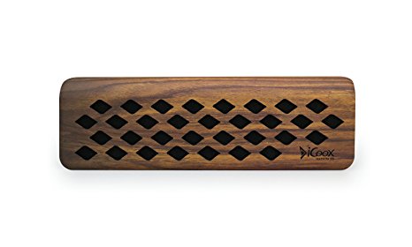 Icoox Wireless Speakers for Computers & Smartphones - Good bass CSR4.1 chip Bluetooth Protable Speaker ( 2nd Generation )with 10  Hour Playtime (Peach Wood Color)