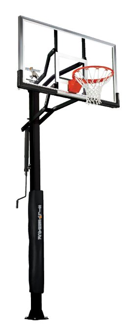 Silverback 60 In-Ground Basketball System with Tempered Glass Backboard