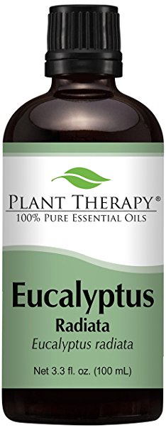 Plant Therapy Eucalyptus Radiata Essential Oil. 100% Pure, Undiluted, Therapeutic Grade. 100 mL (3.3 Ounce).