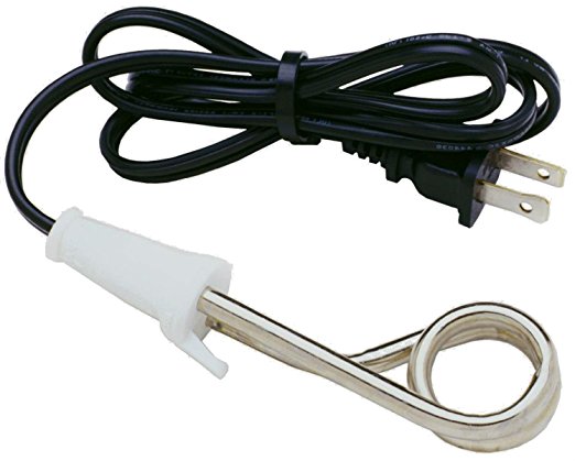 Norpro 559 Instant Electric Immersion Heater 300 Watts for Water Coffee Tea