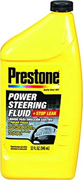Prestone AS263-6PK Power Steering Fluid with Stop Leak - 32 oz, (Pack of 6)