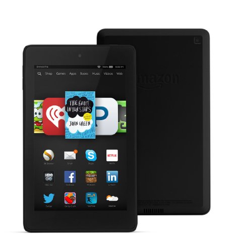 Certified Refurbished Fire HD 6 Tablet, 6" HD Display, Wi-Fi, 8 GB - Includes Special Offers, Black