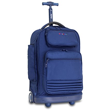 J World New York Parkway Rolling Backpack