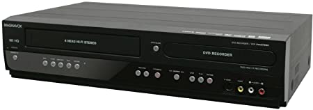 Magnavox RZV427MG9 Refurbished DVD/VCR Combo with DVD Recorder