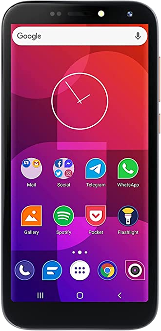 RCA Reno Pro, 5.5" HD  Display, 32GB, 13MP Camera, 4G LTE Unlocked Smartphone (Black)