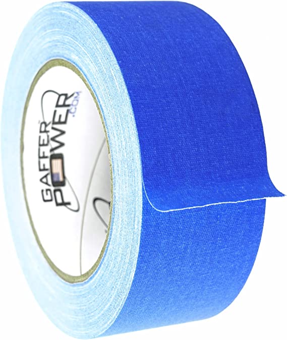 Gaffers Tape 2 Inch | Electric Blue | USA Made Quality | Leaves No Residue | by Gaffer Power