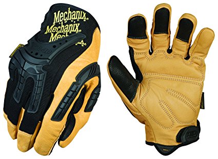 Mechanix Wear - CG Leather Heavy Duty Gloves (Medium, Brown/Black)