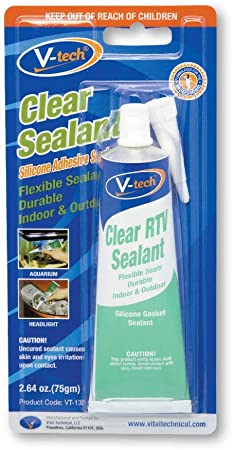 V-Tech Rapid Steel Putty ForV-Tech Quality Clear Sealant VT-130, 75 gm