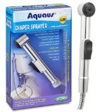 Aquaus Diaper Sprayer for Toilet - Made in the USA - NSF Certified - 3 Year Warranty