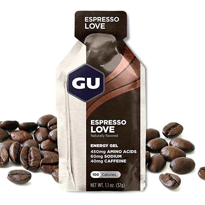 GU Espresso Love Flavour Energy Gels - Box of 24