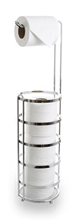 BINO 'Lafayette' Free Standing Toilet Paper Holder, Chrome