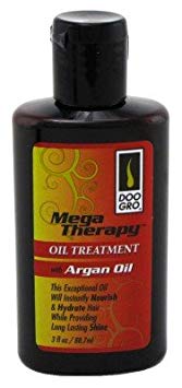 Doo Gro Mega Therapy Oil Treatment With Argan Oil 3 Oz