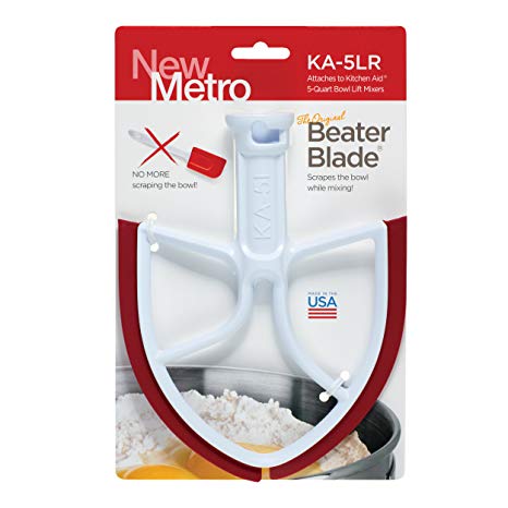 Original Beater Blade for KitchenAid 5-Quart Bowl Lift Mixer, KA-5LR, Red, Made in USA