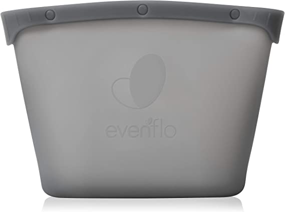 Evenflo Silicone Steam Sanitizing Bag, Grey