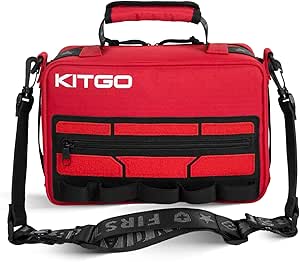 Kitgo First Aid Kit for Home, Car, Travel, Camping, Hiking, Sports, Vehicle, Outdoor Emergencies Premium First Aid Kit-426 Piece