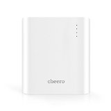cheero Power Plus 3 13400mAh - Premium quality Panasonic Lithium ion battery Portable Charger External Battery Power Bank Big Capacity  2ft  06m Dual LightningTM and Micro USB Cable for iPhone 6 Plus  6  5 iPad 4  Air  mini  mini 2 iPod touch Android Samsung Galaxy S5 S4 S3 Note 3 4 Tab 4 3 2 Nexus HTC Nokia Sony and More White
