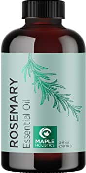 Pure Rosemary Oil for Hair Care - Thickening Aromatherapy Rosemary Essential Oil for Diffuser Plus Hair Skin and Nail Care - Nourishing Rosemary Hair Oil for Enhanced Shine and Dry Scalp Care 2oz