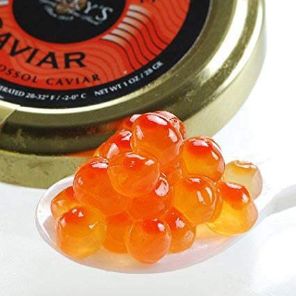 Salmon Ikura Roe Keta Chum Caviar - 3.5 oz