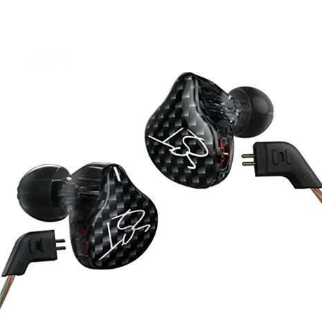 Yinyoo KZ ZST Hybrid Banlance Armature with Dynamic In ear monitors Earphone 1BA 1DD Hifi Headset (ZST mic)