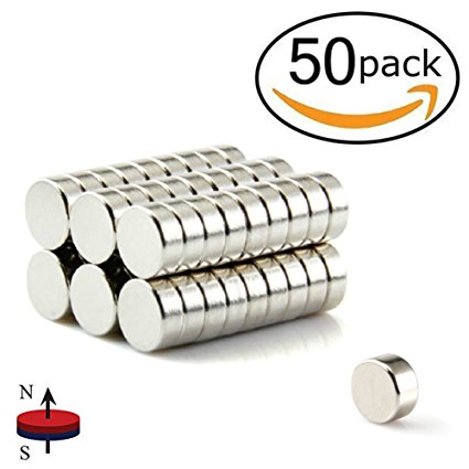 FINDMAG Premium Pack 50 Brushed Nickel Pawn Style Magnetic Push Pins,Perfect to use as Fridge Magnets, Office Magnets, Dry Erase Board Magnetic pins, Whiteboard, Map Pins