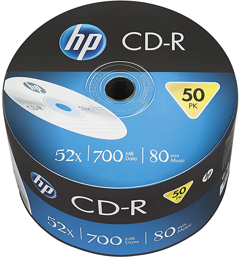 HP CD-R 52X 50PK BULK HP 700MB