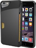 iPhone 66s Wallet Case - Vault Slim Wallet for iPhone 66s 47 by Silk - Ultra Slim Protective Phone Cover Midnight Black
