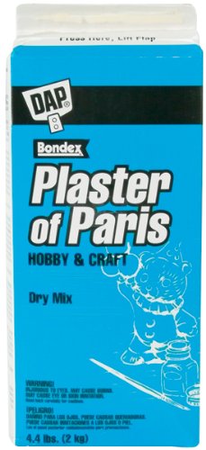 Dap Plaster of Paris Box Molding Material, 4.4-Pound, White