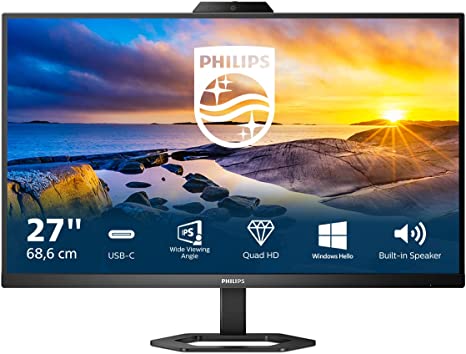 Philips LCD monitor with Windows Hello Webcam - 27E1N5600HE/00