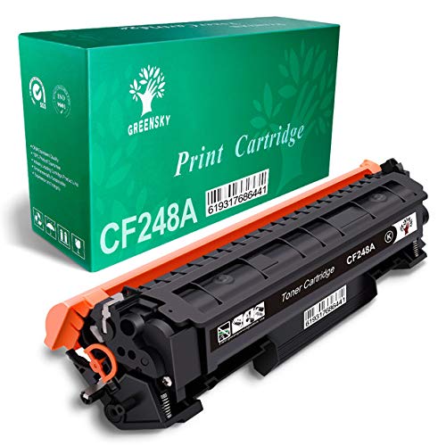 GREENSKY Compatible Toner Cartridge Replacement for HP 48A CF248A for HP Laserjet Pro M15w M15a M16a M16w MFP M29w MFP M29a MFP M28w MFP M28a Printer, Black, 1 Pack