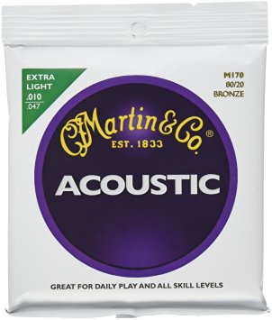 Martin M170 Extra Light Acoustic Guitar Strings