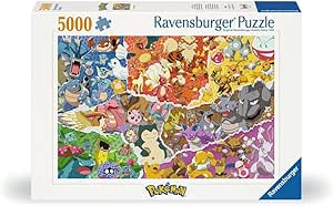 Ravensburger Pokemon 5000 Piece Jigsaw Puzzle for Adults & Kids Age 12 Years Up, Yellow