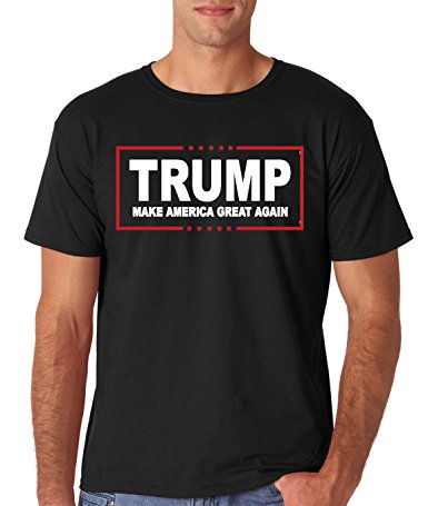 AW Fashions Men's Trump Make America Great Again -2016 Donald Trump For T-shirt
